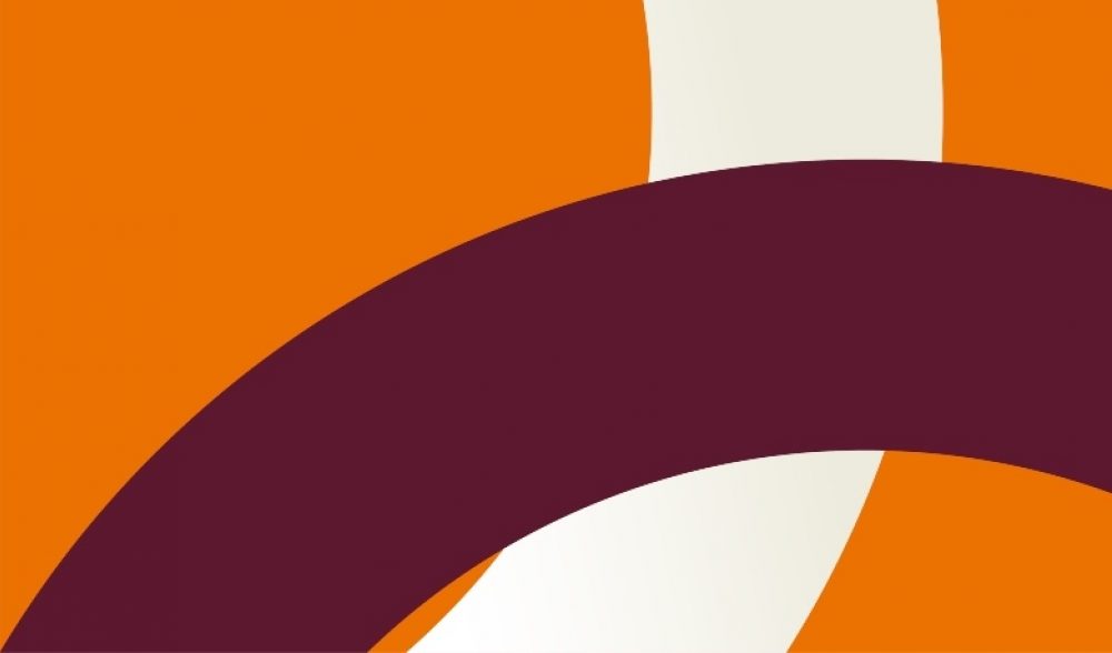 Placeholder orange white