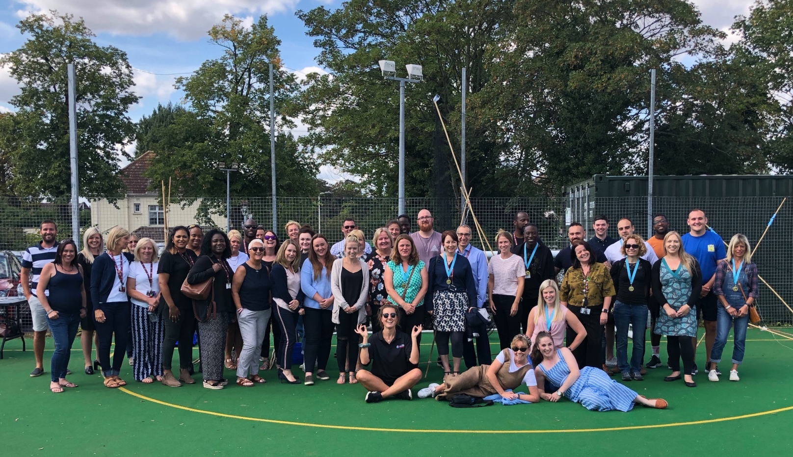 All staff group picture 2